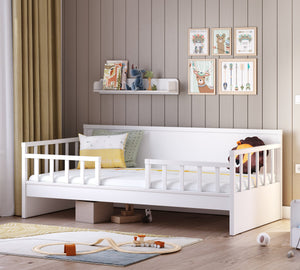 Sofa bed with drawers (100x200 cm)