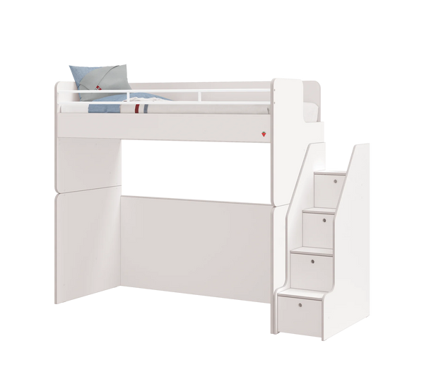 Letto a Castello Studio Bianco Set‑1 (90 × 200 cm)