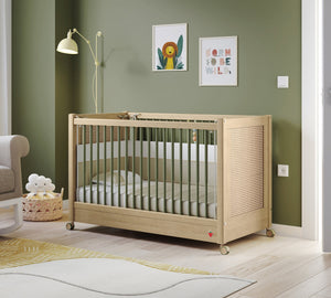 Lettino con Ruote Baby Loof (Affiancabile al Letto della Mamma) (60x120 cm)