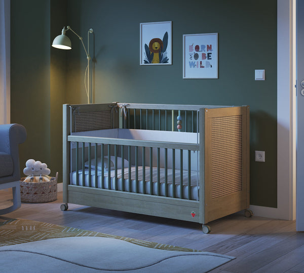 Lettino con Ruote Baby Loof (Affiancabile al Letto della Mamma) (60x120 cm)