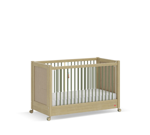 Lettino con Ruote Baby Loof (Affiancabile al Letto della Mamma) (60x120 cm)