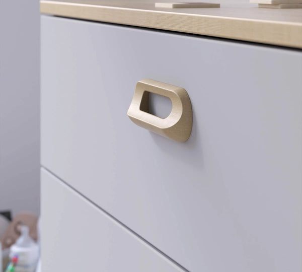 Dormitorio Completo Bebé Mino: Cuna Convertible con Cama Nido, Armario de 3 Puertas y Cómoda + Colchón de Regalo