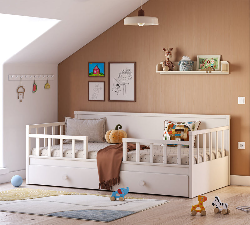 Divano letto con cassetti ( 100x200 cm)