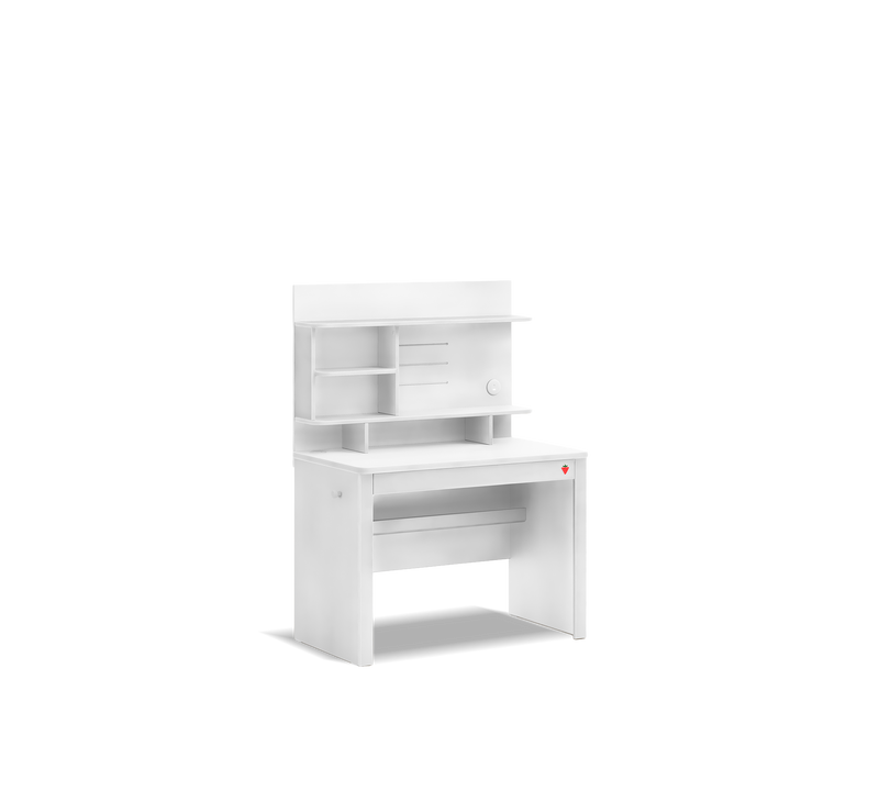 Varia Bianca Narrow Desk (with low work unit)