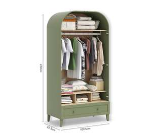 Armadio Curvo Loof Arc a 2 Ante