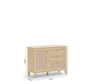 Cassettiera Ampia Loof