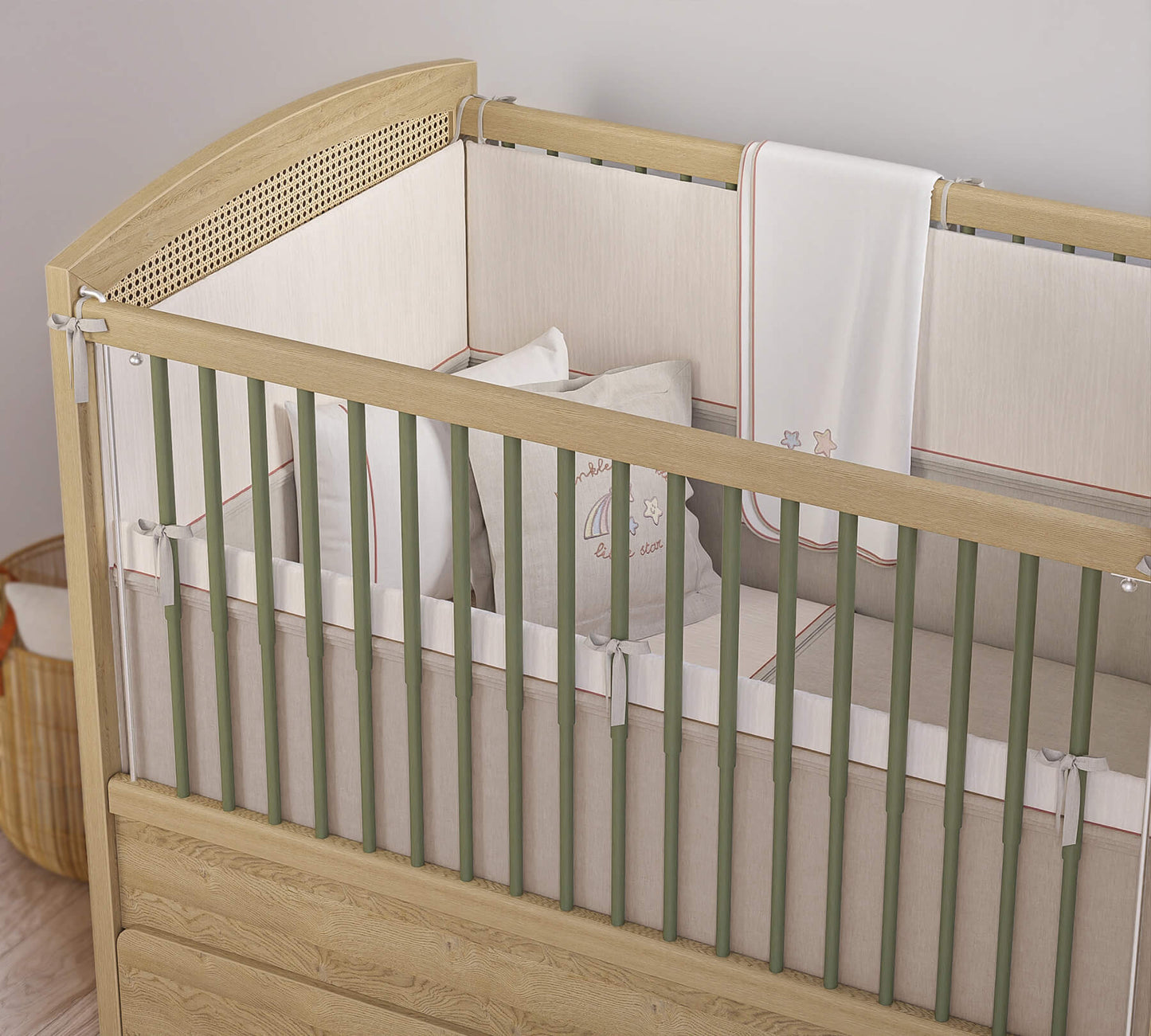Miloo Baby Bedding Set (80x130 Cm)