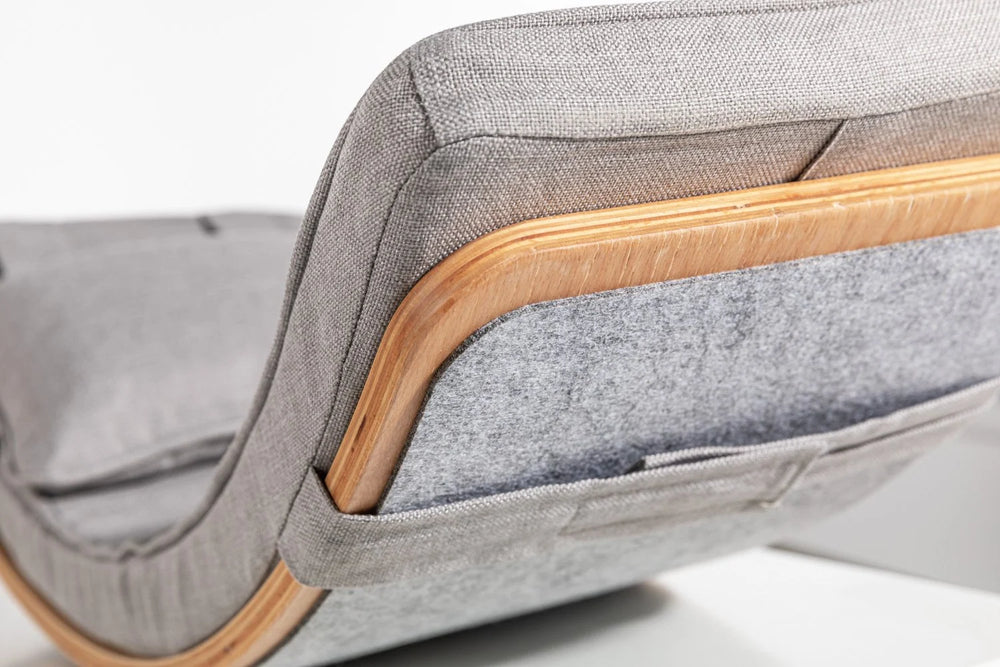 Woodba Tavola di Equilibrio per Bambini con Cuscino