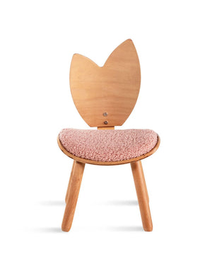 Woodba Pink Leaf – Sedia per Bambini