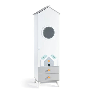 Armadio Bird House con Cassetti