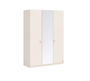 Varia Cream 3 ante armadio a specchio