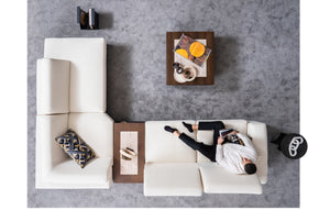 Ada Eckgarnitur mit Chaiselongue