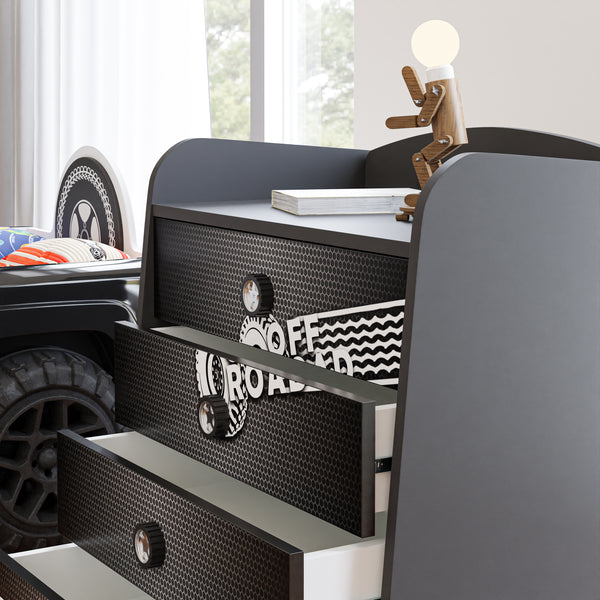 Cómoda Off-Road para habitación infantil