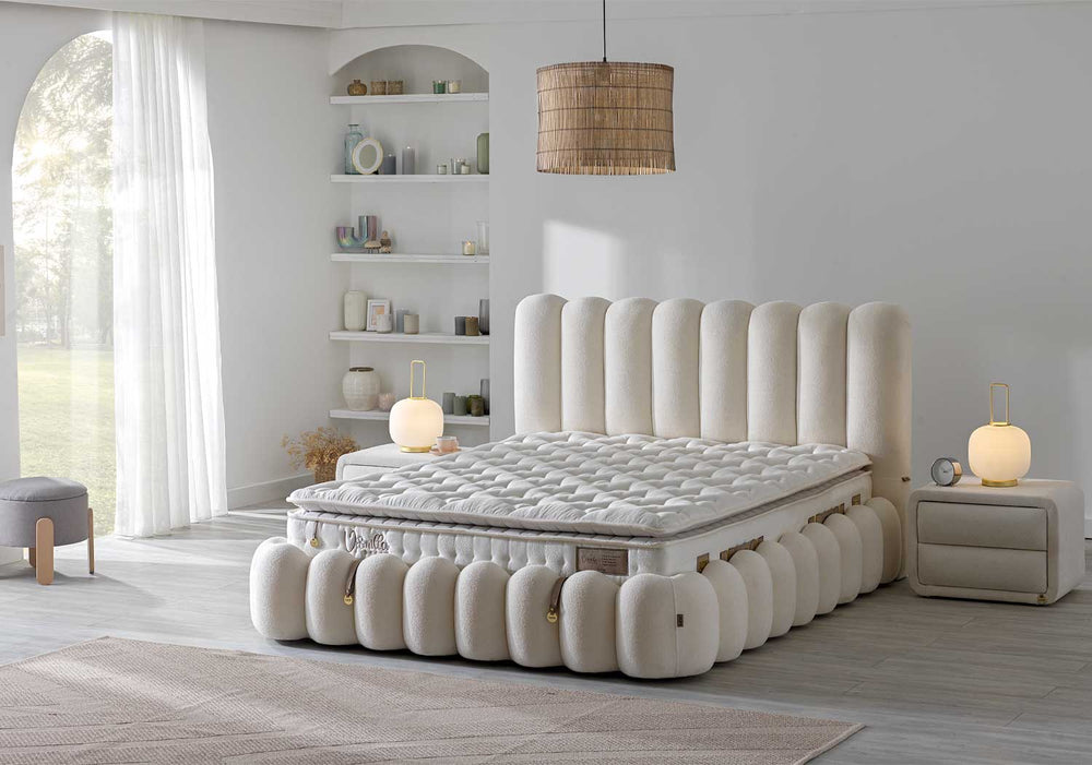 Vanilla Dream Loop Bed Set