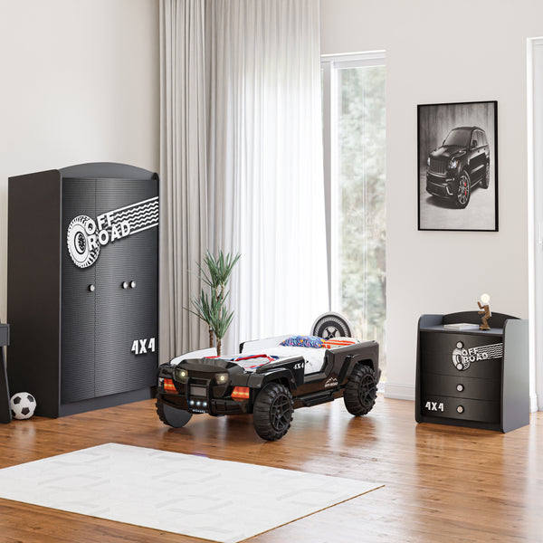 Cómoda Off-Road para habitación infantil