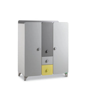 Minia Montessori 3-türiger Kleiderschrank