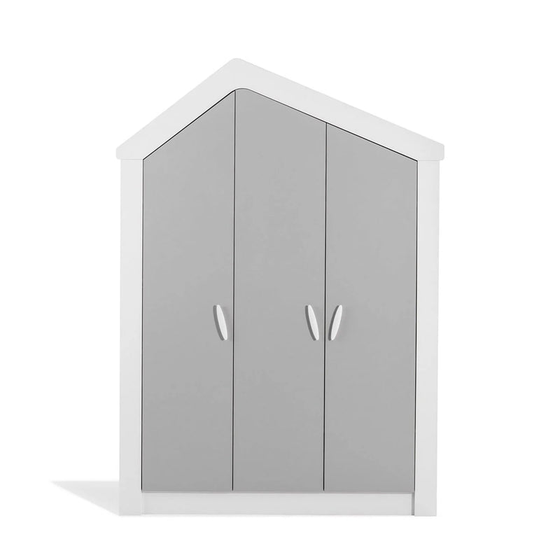 Dreitüriger Kleiderschrank im Weißen Haus