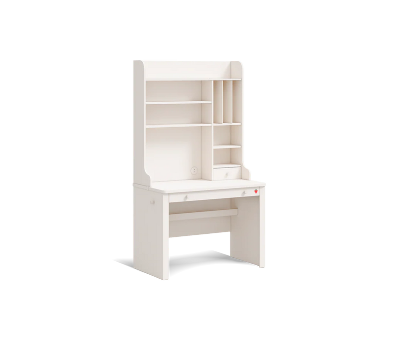 Tavolo da lavoro stretto Varia Cream (unità di lavoro alta)