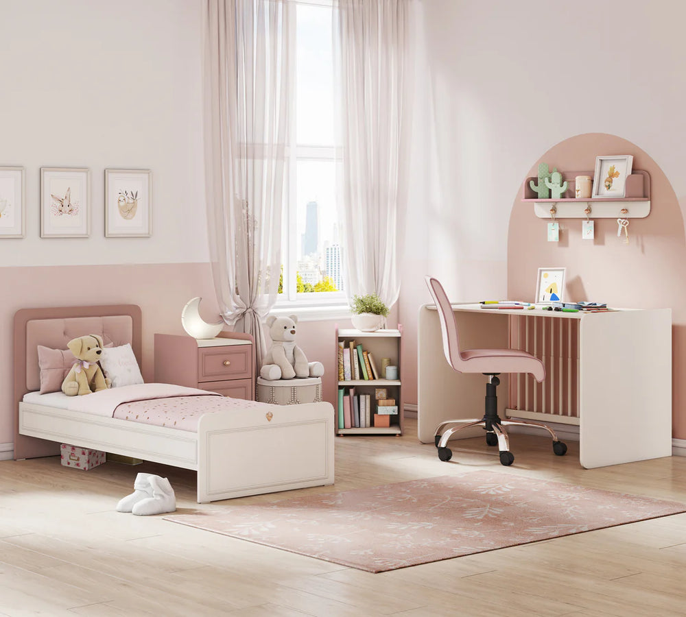 Lettino Trasformabile Baby Elegance 70x115-70x160 Cm Con Parapetto Telescopico E Spazio Di Archiviazione Ample