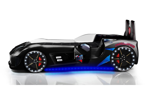 MVN 3 Letto Auto con LED e Suoni - Nero