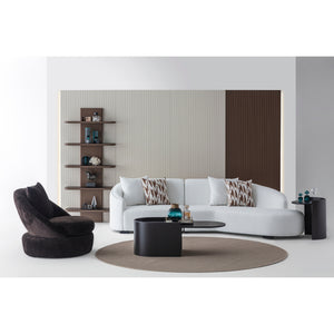 Maybach 3-Sitzer-Sofa mit Chaiselongue