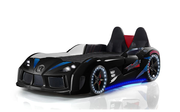 MVN 3 Letto Auto con LED e Suoni - Nero