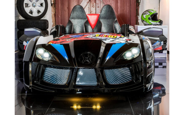 MVN 3 Letto Auto con LED e Suoni - Nero