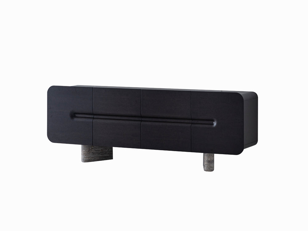 Maybach Consolle in Rovere Nero