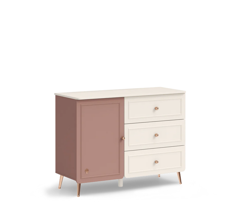 Baby Elegance Chest of Drawers with Door