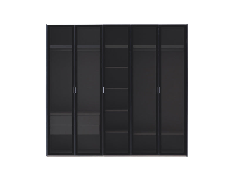 Flow 5-türiger Kleiderschrank