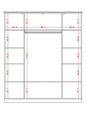 Armadio a 4 Ante Bohemsoft