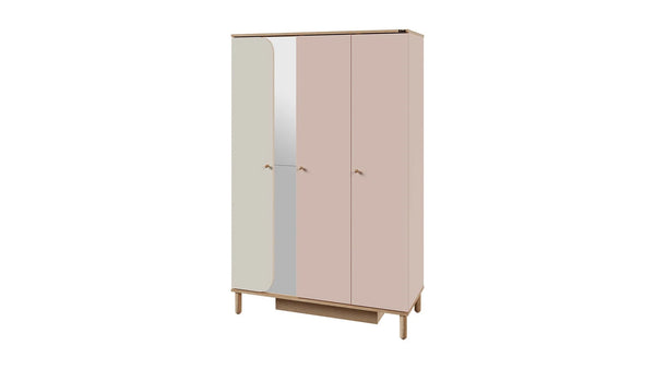 Armadio a 3 Ante Sofia con Specchio Integrato