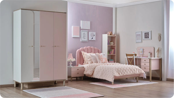 Armadio a 3 Ante Sofia con Specchio Integrato