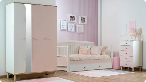 Armadio a 3 Ante Sofia con Specchio Integrato