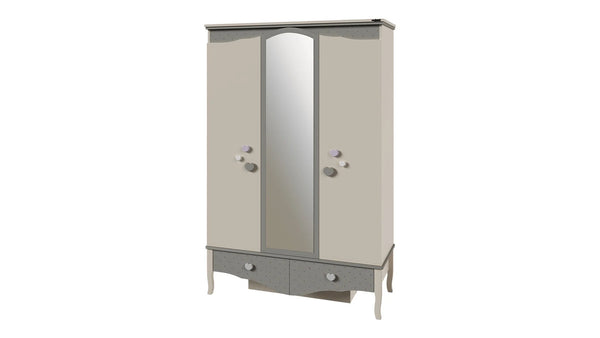 Armadio a 3 Ante con Specchio Juliet