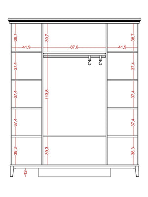 Armadio a 4 Ante Regnum