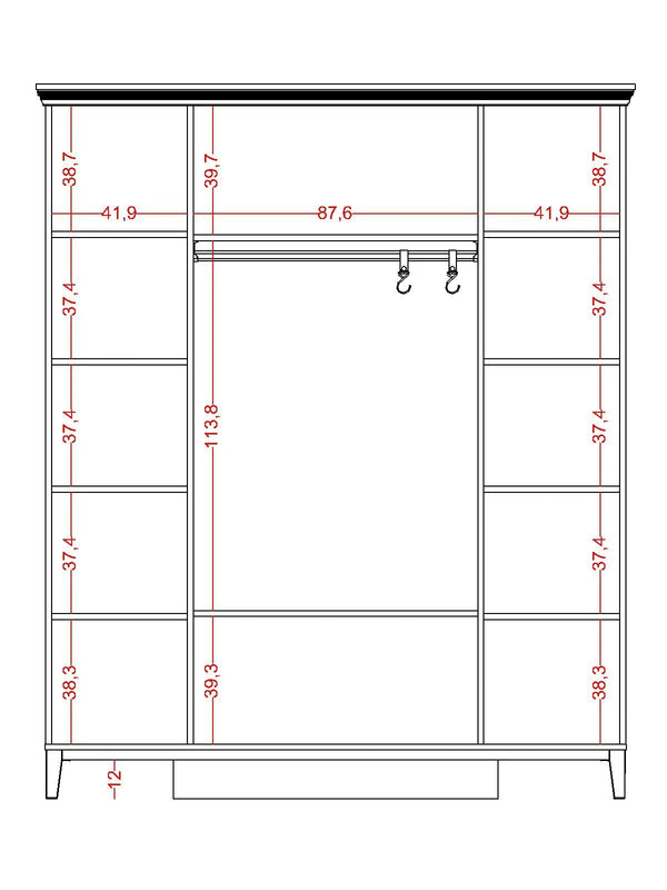 Armadio a 4 Ante Regnum