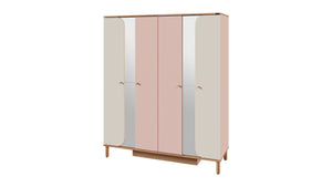 Armadio a 4 Ante Sofia con Specchi