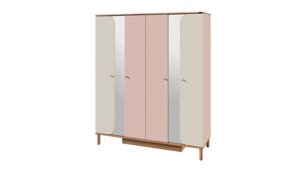 Armadio a 4 Ante Sofia con Specchi