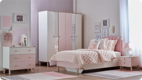 Armadio a 4 Ante Sofia con Specchi