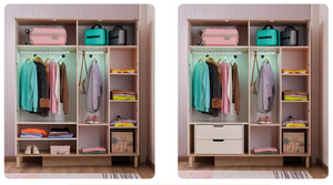 Armadio a 4 Ante Sofia con Specchi