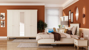 Armadio a 5 Ante Regnum con Specchio