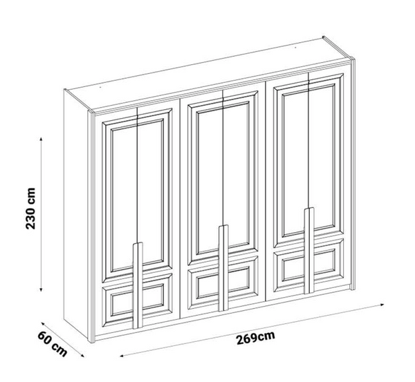 Armadio a 6 ante Asia