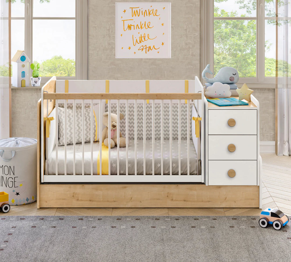 Natura Baby  Cura del bambino in crescita (altalena e tavolo) (70x115-70x160 cm)