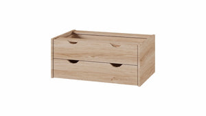 Cassettiera Interna per Armadio Bohemsoft (2 Cassetti