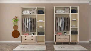 Cassettiera Interna per Armadio Bohemsoft (2 Cassetti