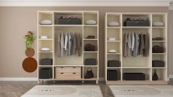 Cassettiera Interna per Armadio Bohemsoft (2 Cassetti