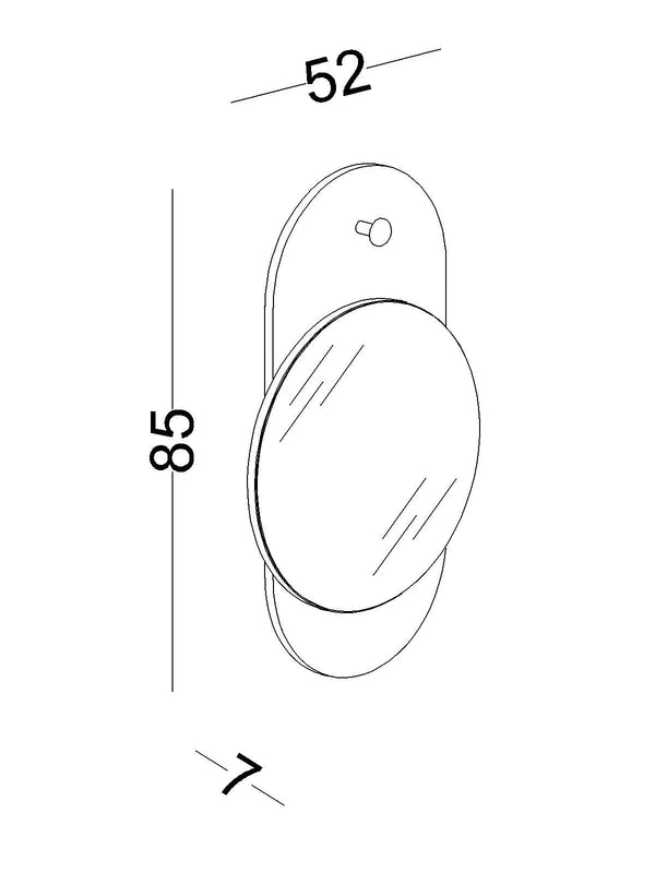 Cassettiera con Specchio Bohemlife