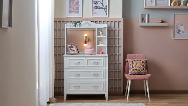 Cassettiera con Specchio Marje