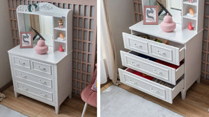 Cassettiera con Specchio Marje